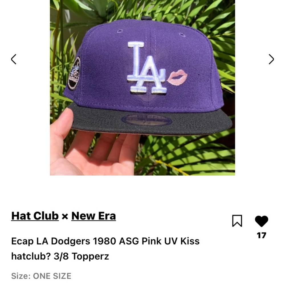 Ecap LA Dodgers 1980 ASG Pink - Picture 4 of 4